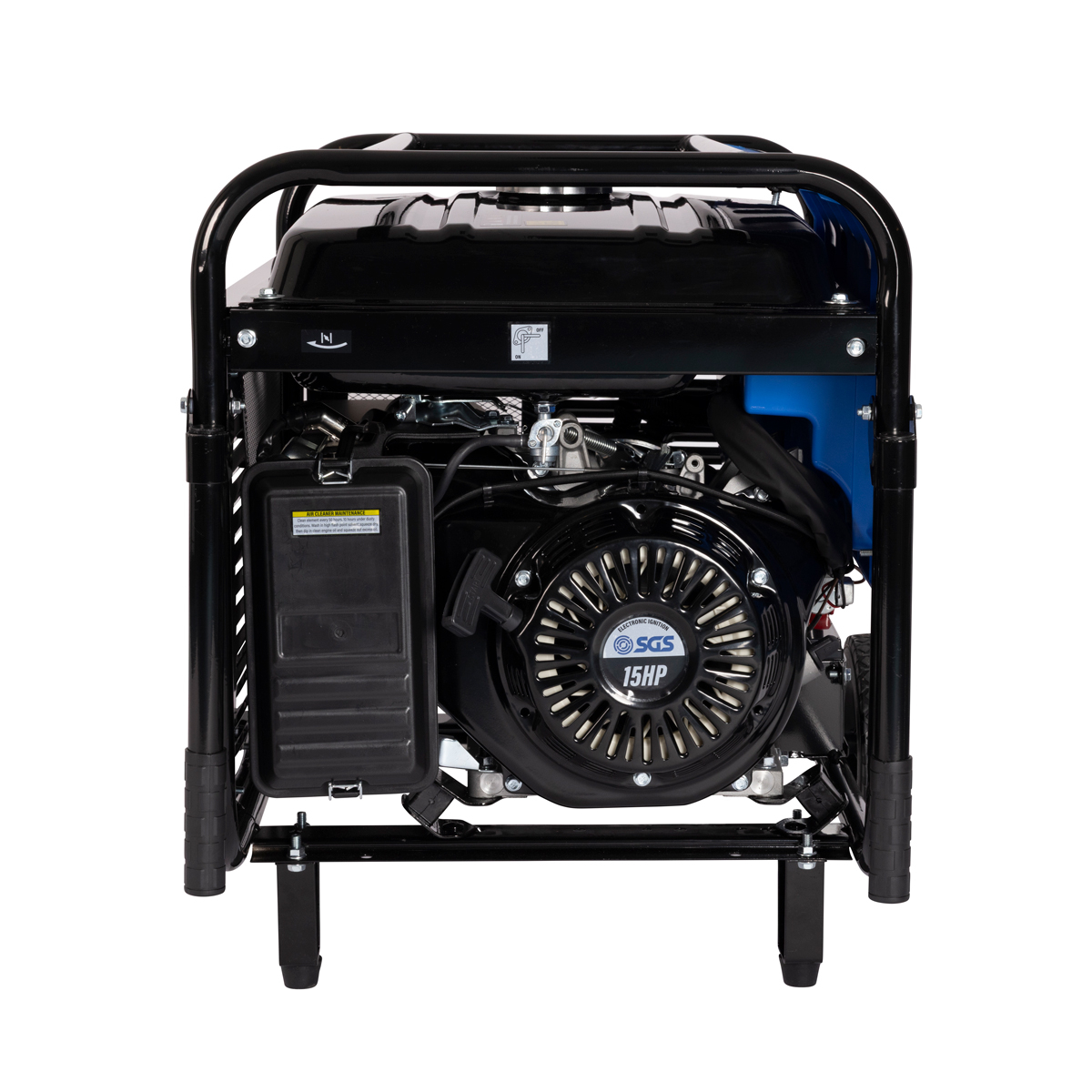 SGS 7.5kW Heavy-Duty Open-Frame Petrol Generator with AVR